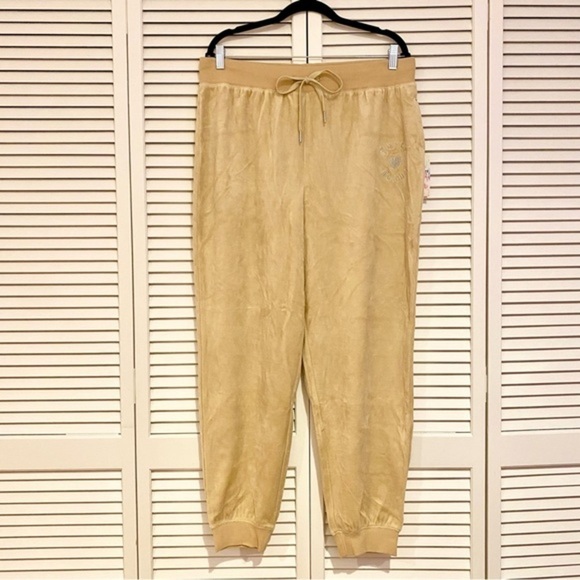 Forever 21 x Juicy Couture Rhinestone Velour Joggers​ - Picture 5 of 13